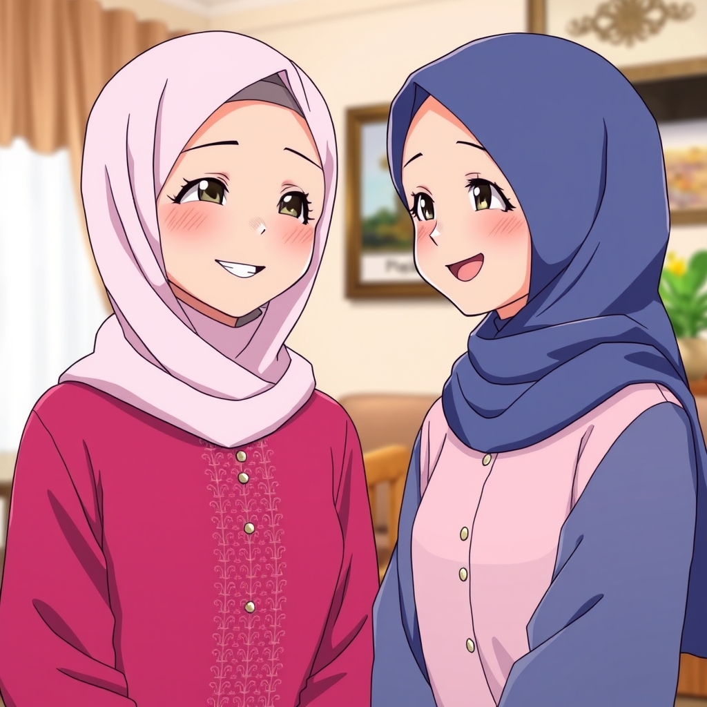 دو خواهر که شبیه هم هستند و به هم لبخند می زنند 14