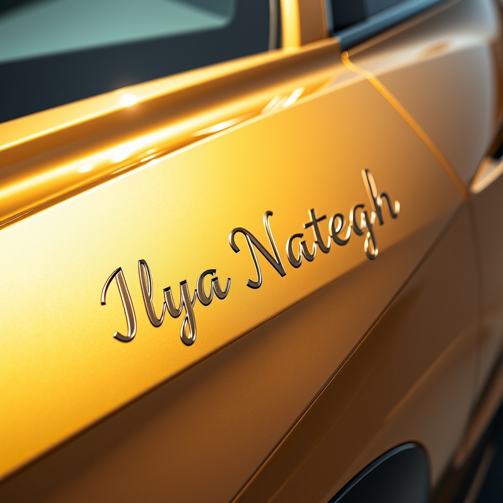 یه لامبورگینی اوروس طلایی می‌خوام برا خودم باشه روشم اسم ایلیا ناطق نوشته باشه حک شده باشه22