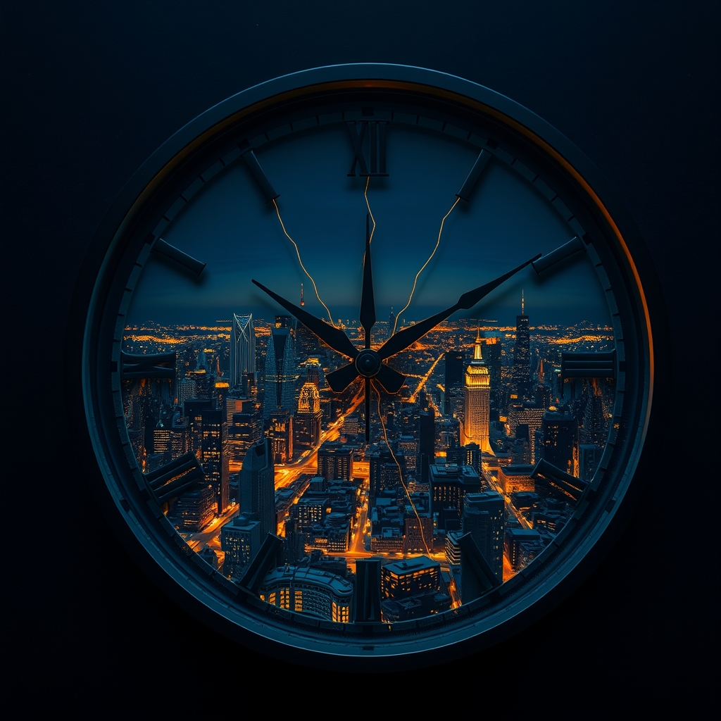 ساعتی که تبدیل به شهر عقربه شده است
است15