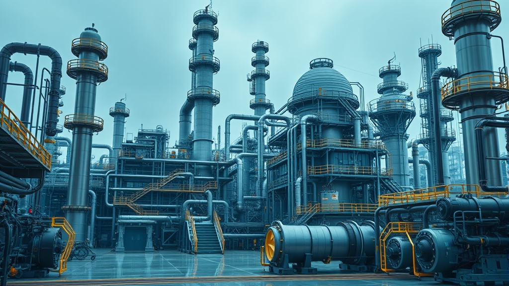 بزرگ تمرین پالایشگاه نفت جهان با تجهیزات بروز 6