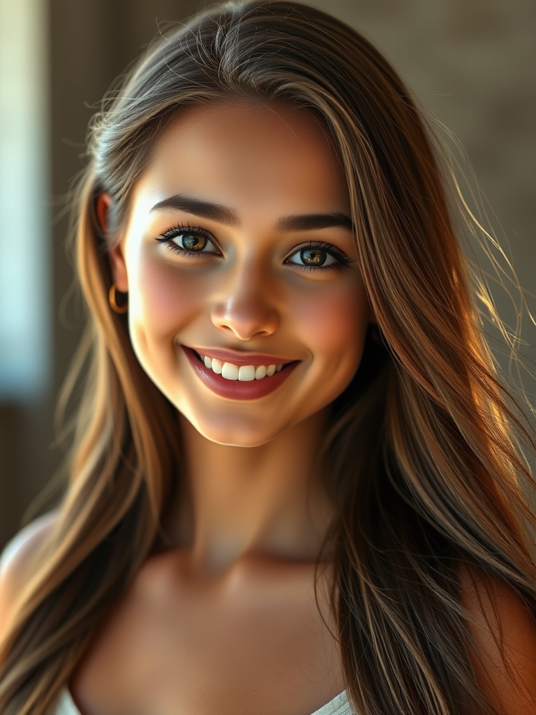 زیبا ترین دختر جهان با مو های بلند
لاغر
12