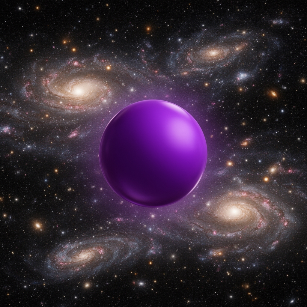 کره بنفش در میان کهکشان ها 20