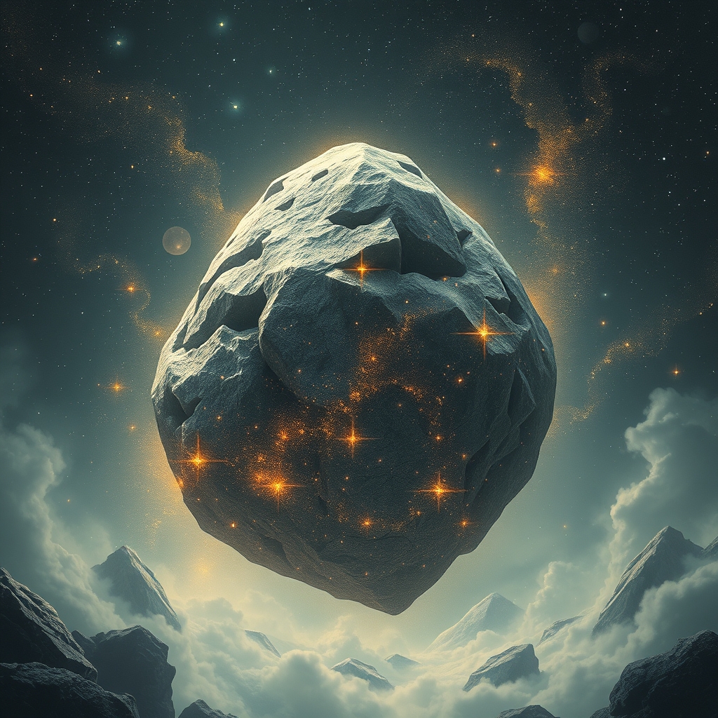 
یک در مرموز ساخته‌شده از غبار ستاره‌ای، شناور در میان یک صحنه کیهانی.5