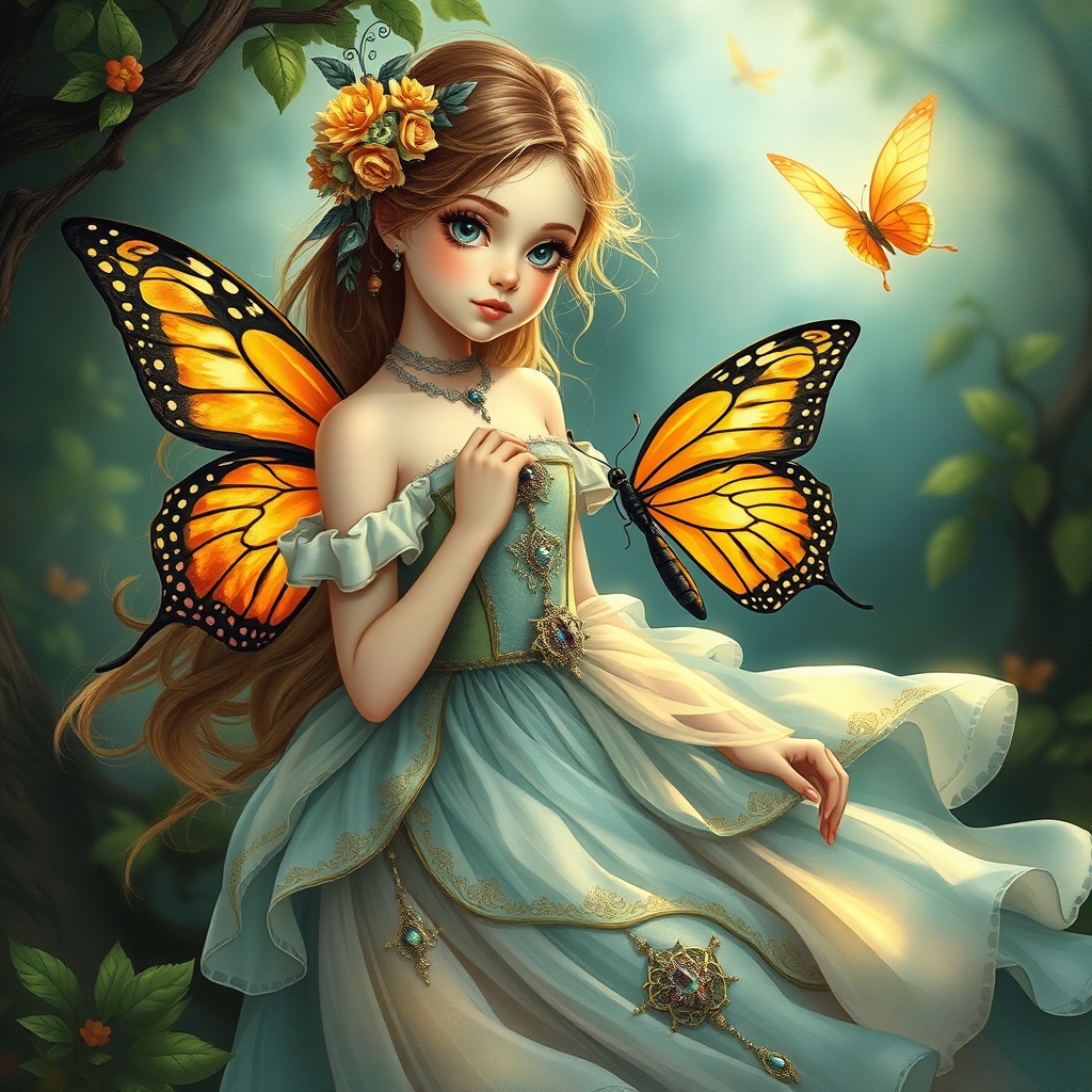 🧕🏻+👧🏻🦋🪻👗دختری زیبا و آراسته 10
