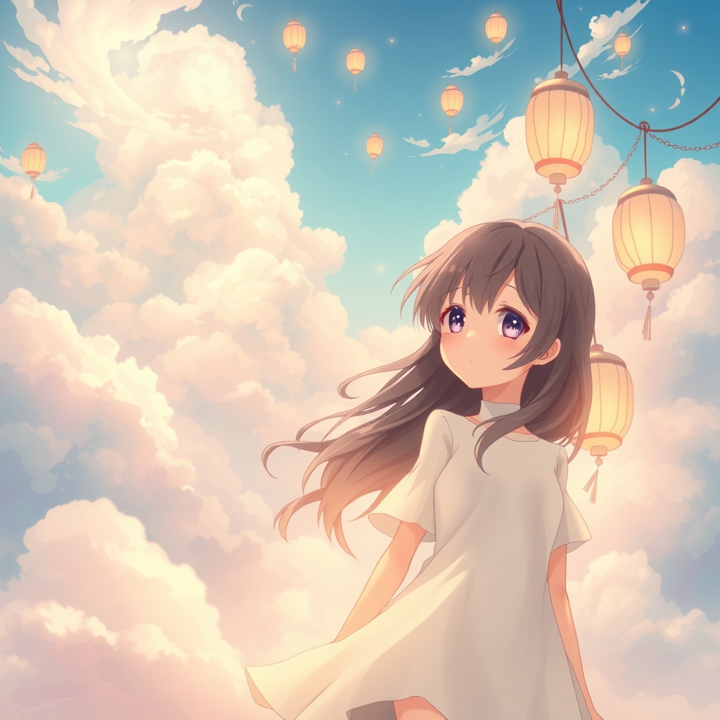 دختره جوان در جای رویایی تر از رویایی 5