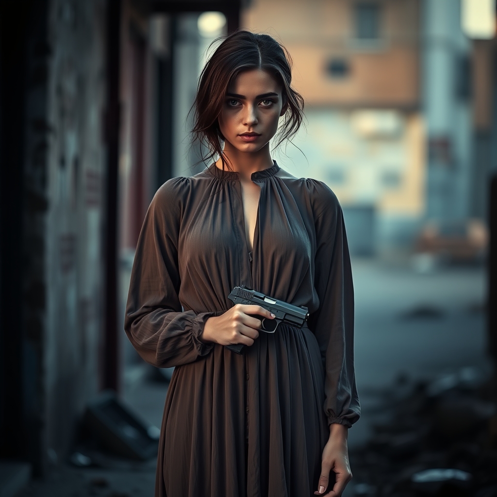 دختری قاتل اما زیبا و عاشق16