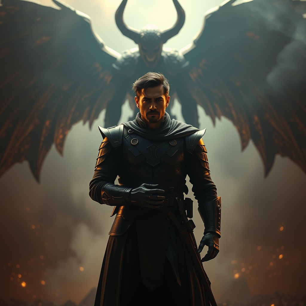 عکس رستم در مقابل ارژنگ دیو
1