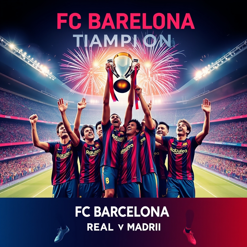 پوستر خفن برای پاشگاه بارسلونا در مساف رئال مادرید16