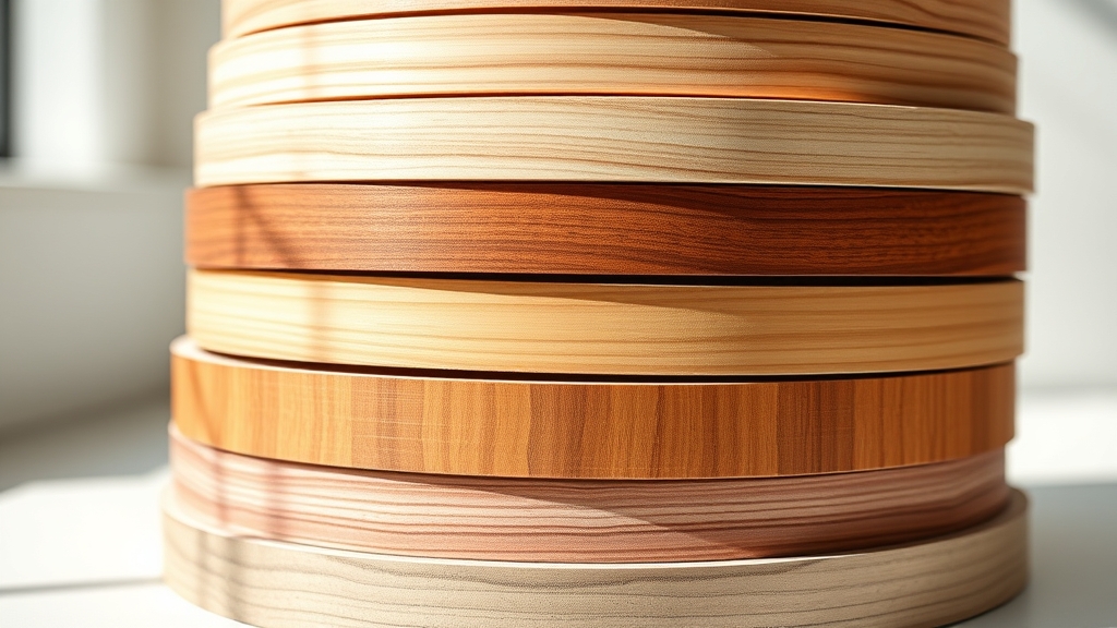 عکس ۱۰ رول نوار پی وی سی ۱۰۰ متری طرح چوب رنگهای متفاوت عرض ۱۹میل که روی هم چیده شده اند2