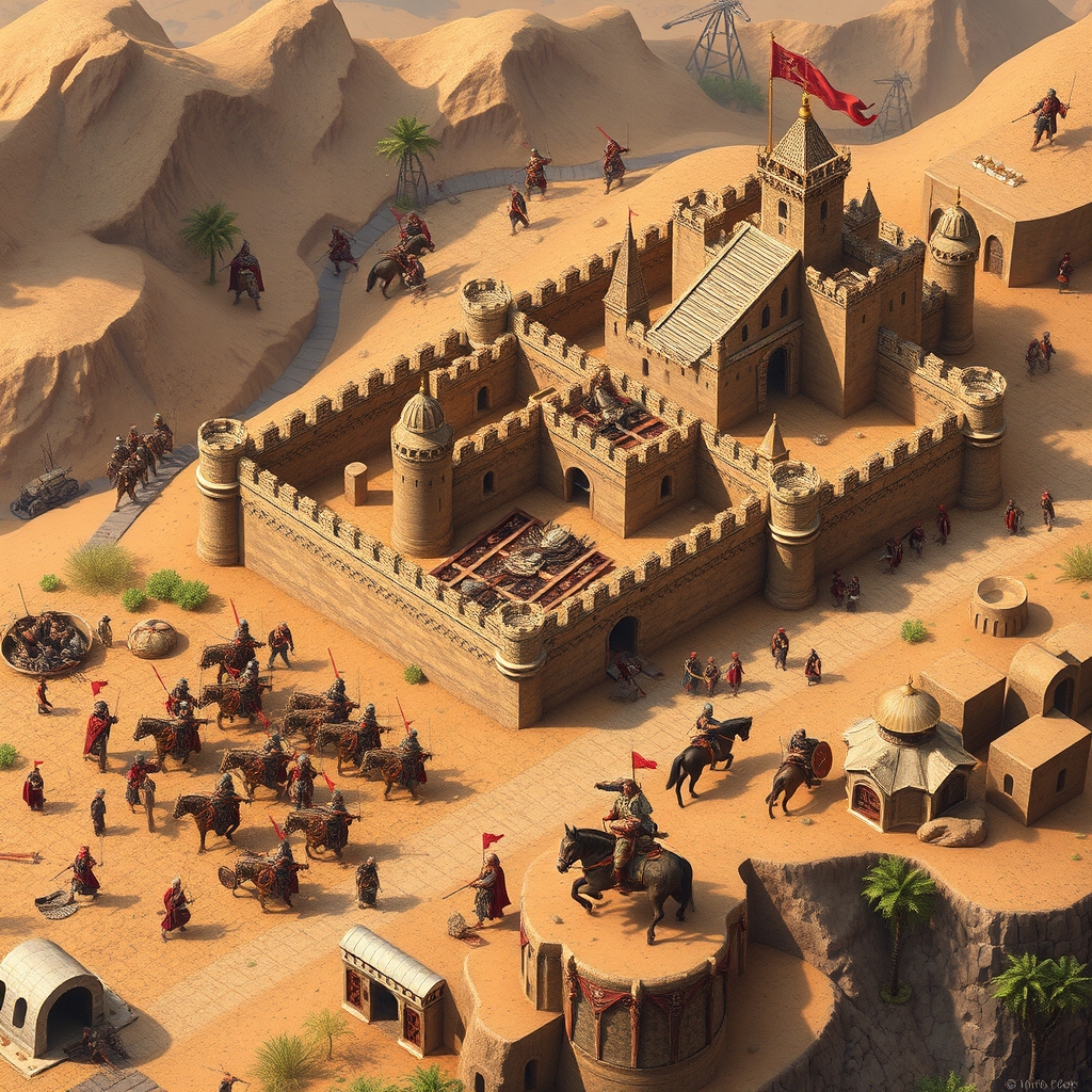 جنگ های صلیبی به سبک ایزومتریک17