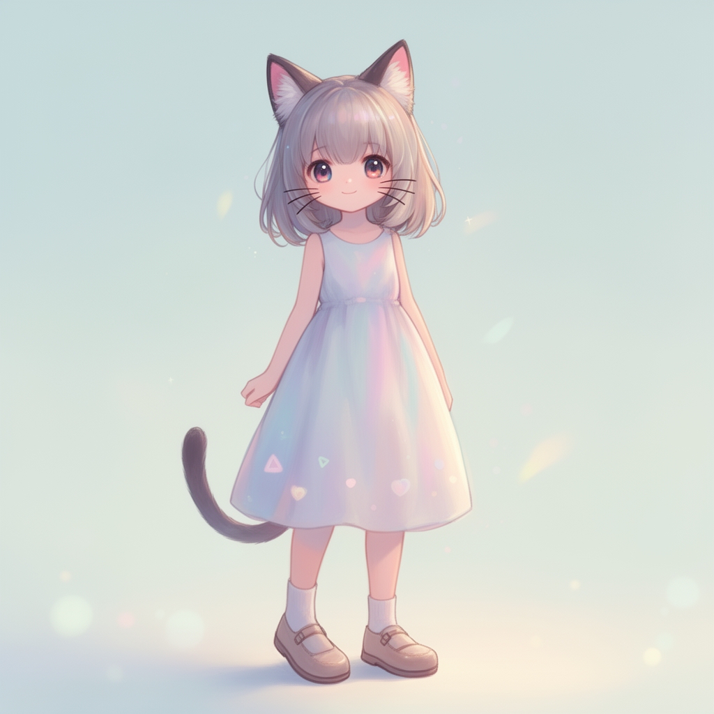 یک دختر که شبیه گربه است2