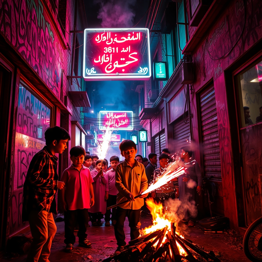 چهارشنبه سوری شده و بچه ها همه جا را به آتیش کشیدن و همه از دستشان ناراحت هستند🔥💥3