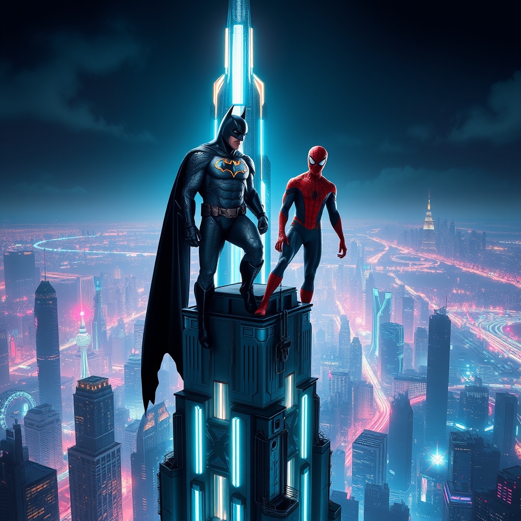 بتمن و اسپلیدرمن19