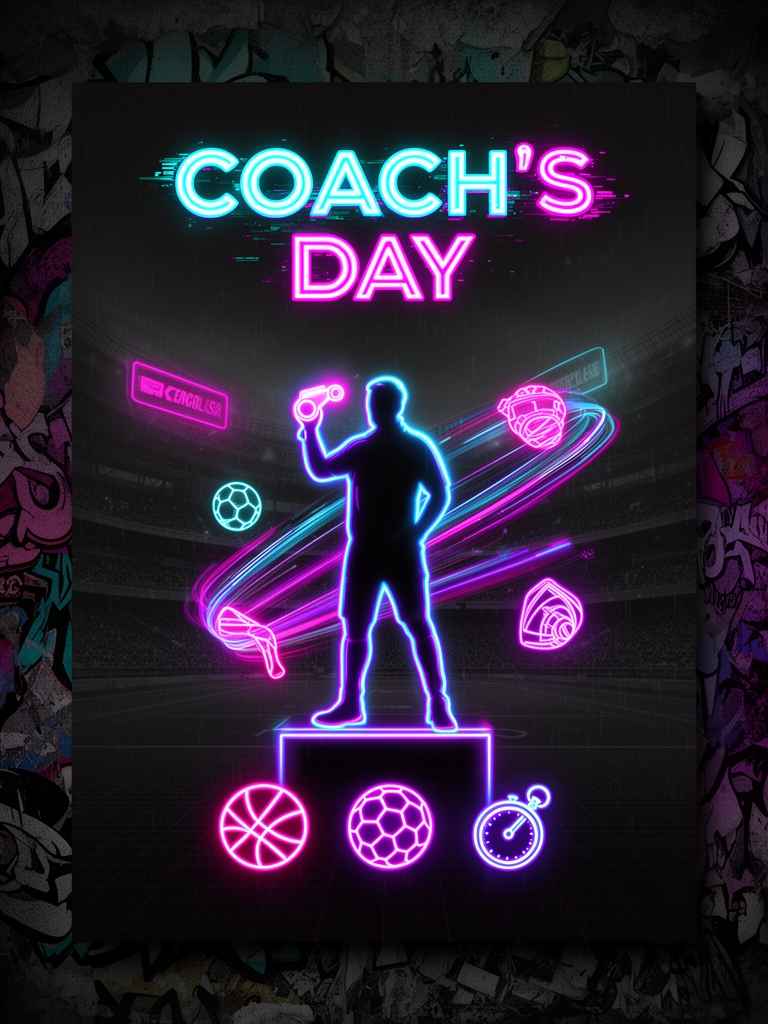 Sports poster for Coach's Day1