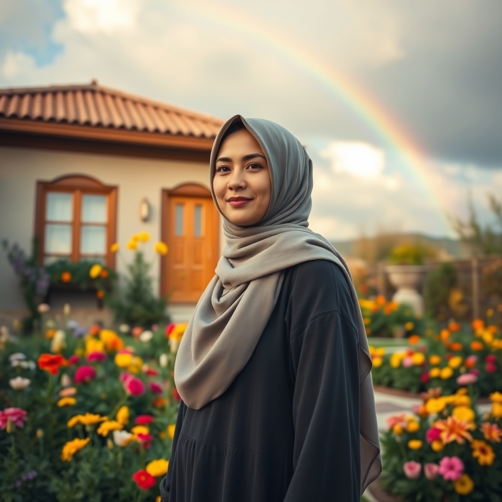 🧕🏻🏡🏩⛅🌺🌈🌱0