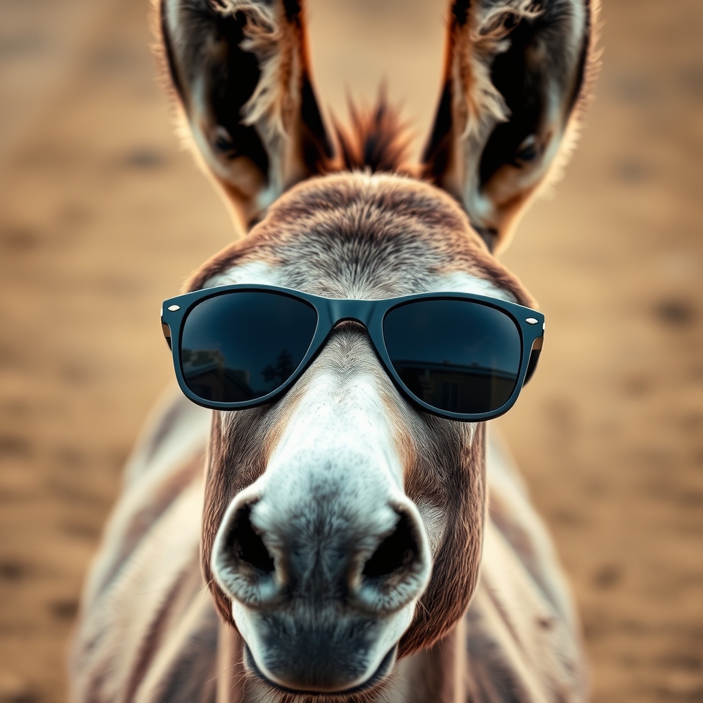 یک الاغ با عینک دودی 10