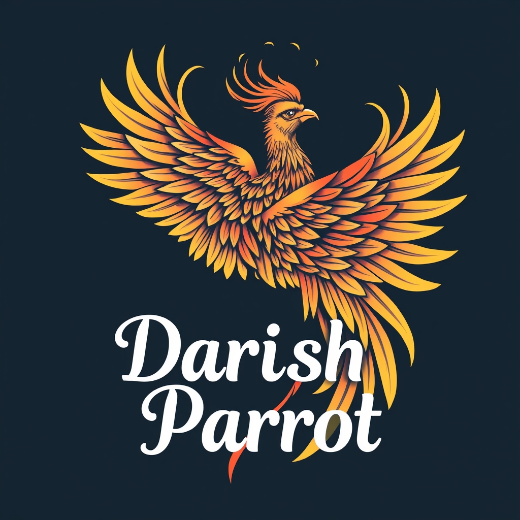 ققنوس‌خوشکل با نوشته داریوش پاروت 





5