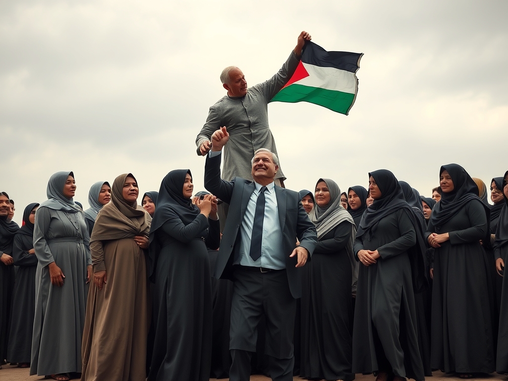 مرگ نتانیاهو توسط مردم فلسطین
16