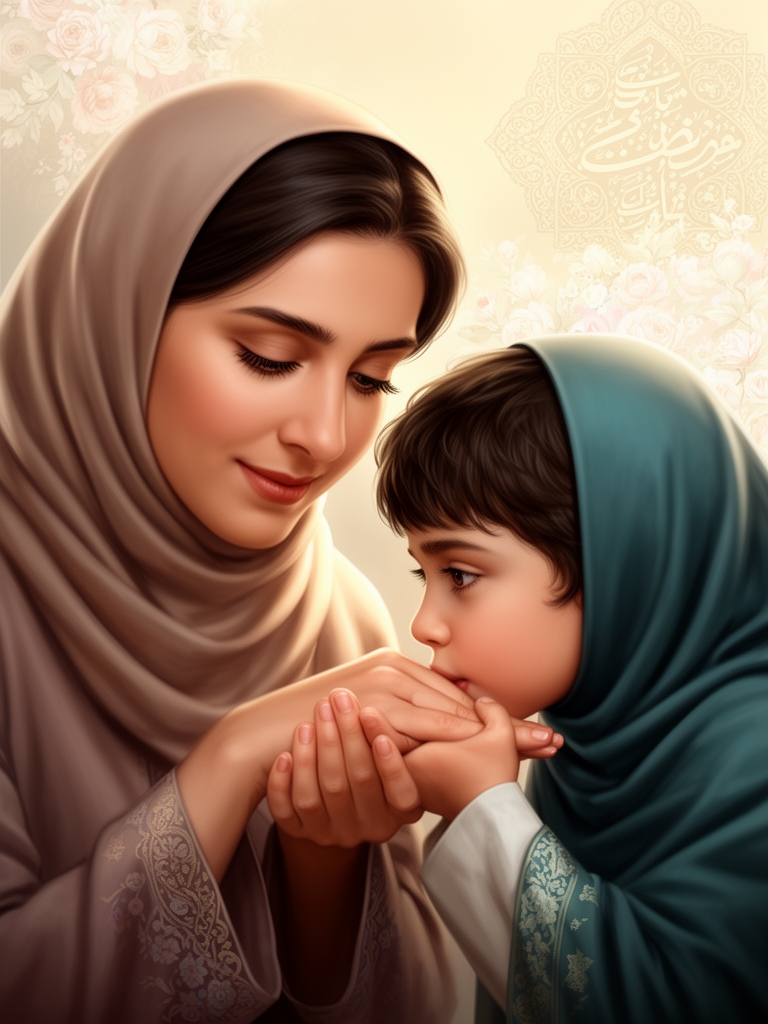 مادرو فرزند مادر با حجاب پسر دست مادر را ببوسد با تصویری جالب و زیبا واقعی قشنگ
دست مادر را ببوسیم!
به رسم شهیدان دستان مادر را بوس کند مادر هم پیشتر حجاب داشته باشه
🌱 میلاد حضرت زهرا سلام الله علیها
🌱 و روز مادر
#زن_ایرانی0