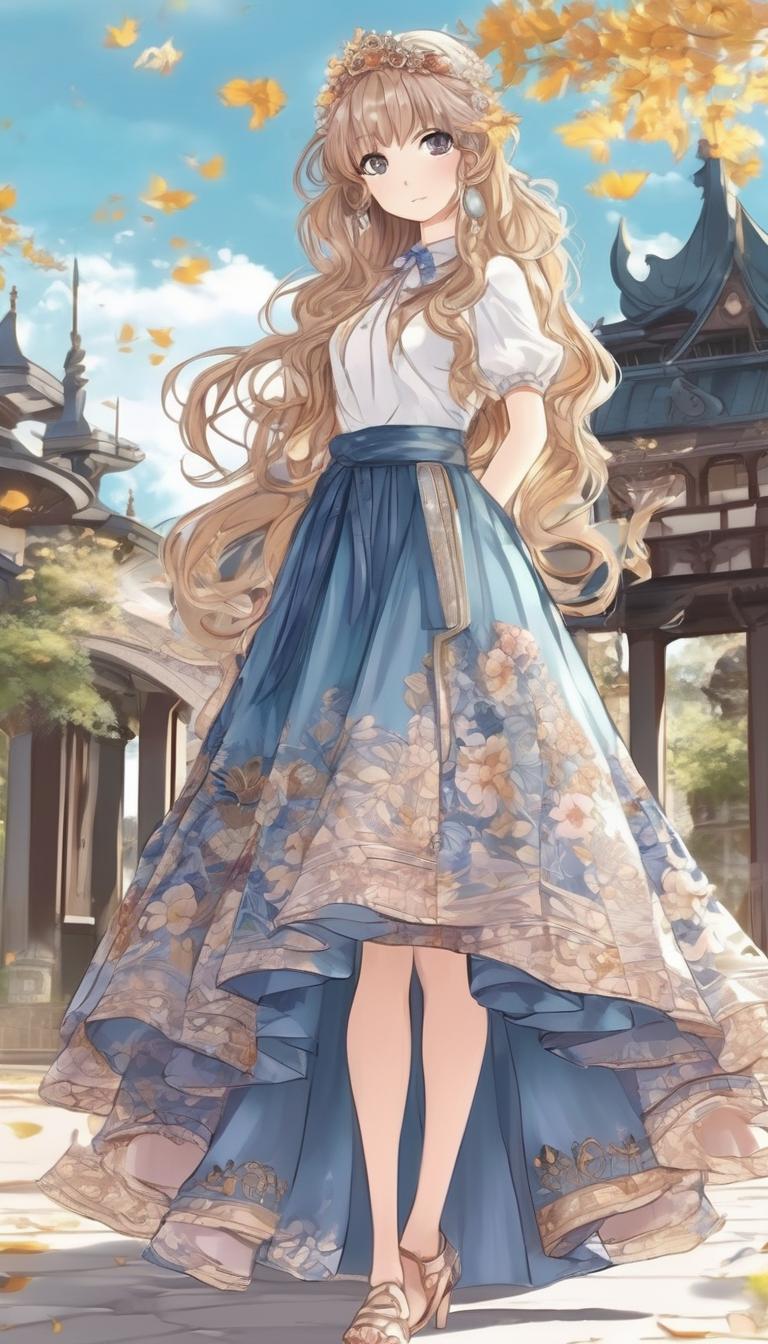 دختری زیبا باچشمان درشت زیبا و شومیز ودامن بسیار زیبا و قشنگ موهای بلند و زیبا و قشنگ 12