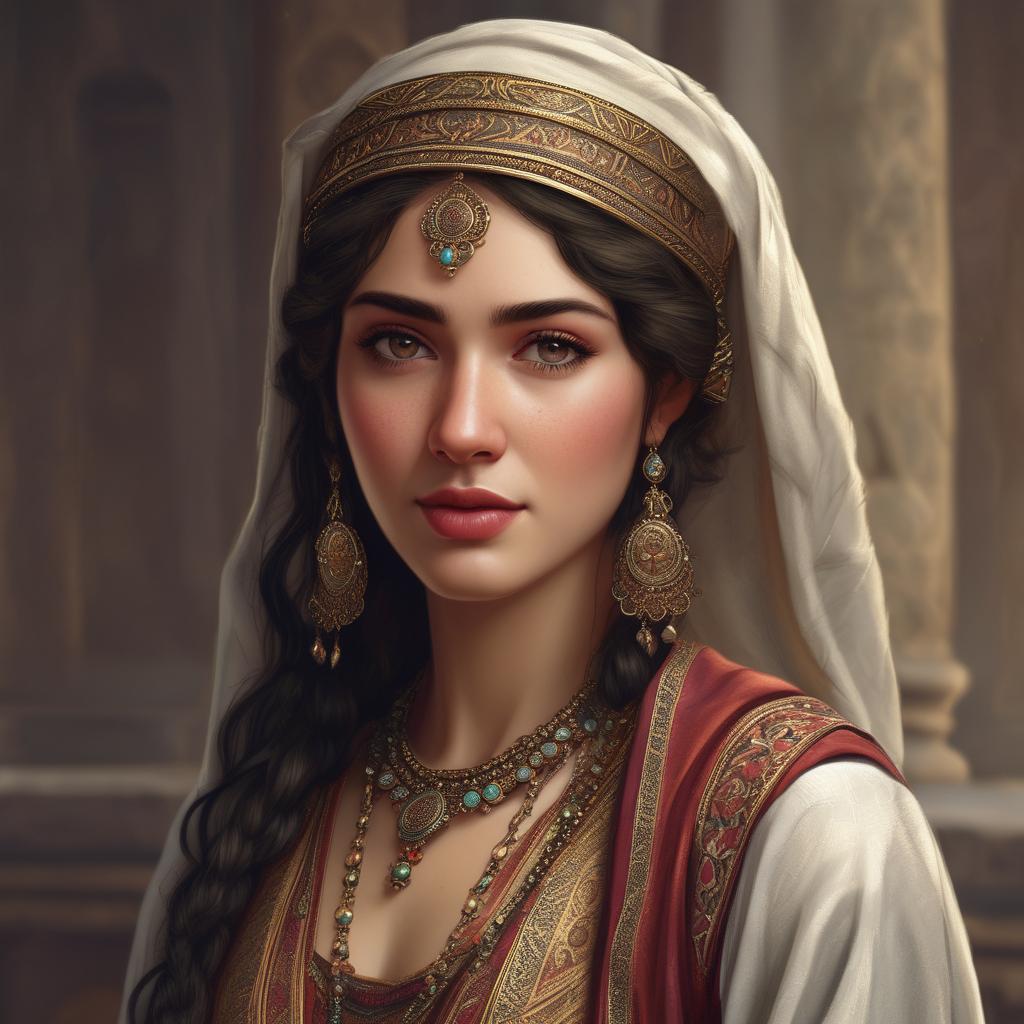 دختری زیبا در زمان سلجوقیان8