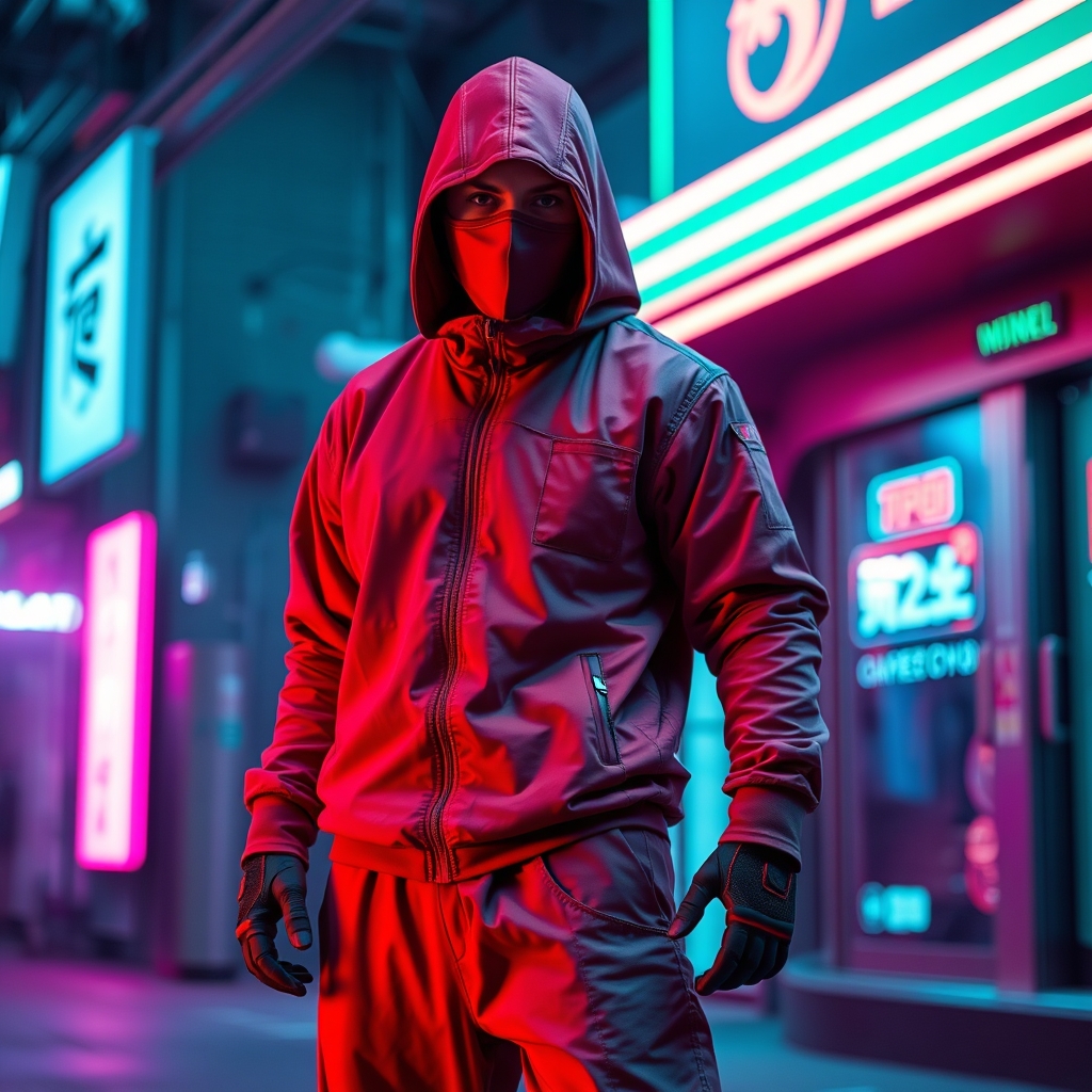 سایبر پانک نینجای قرمز 1