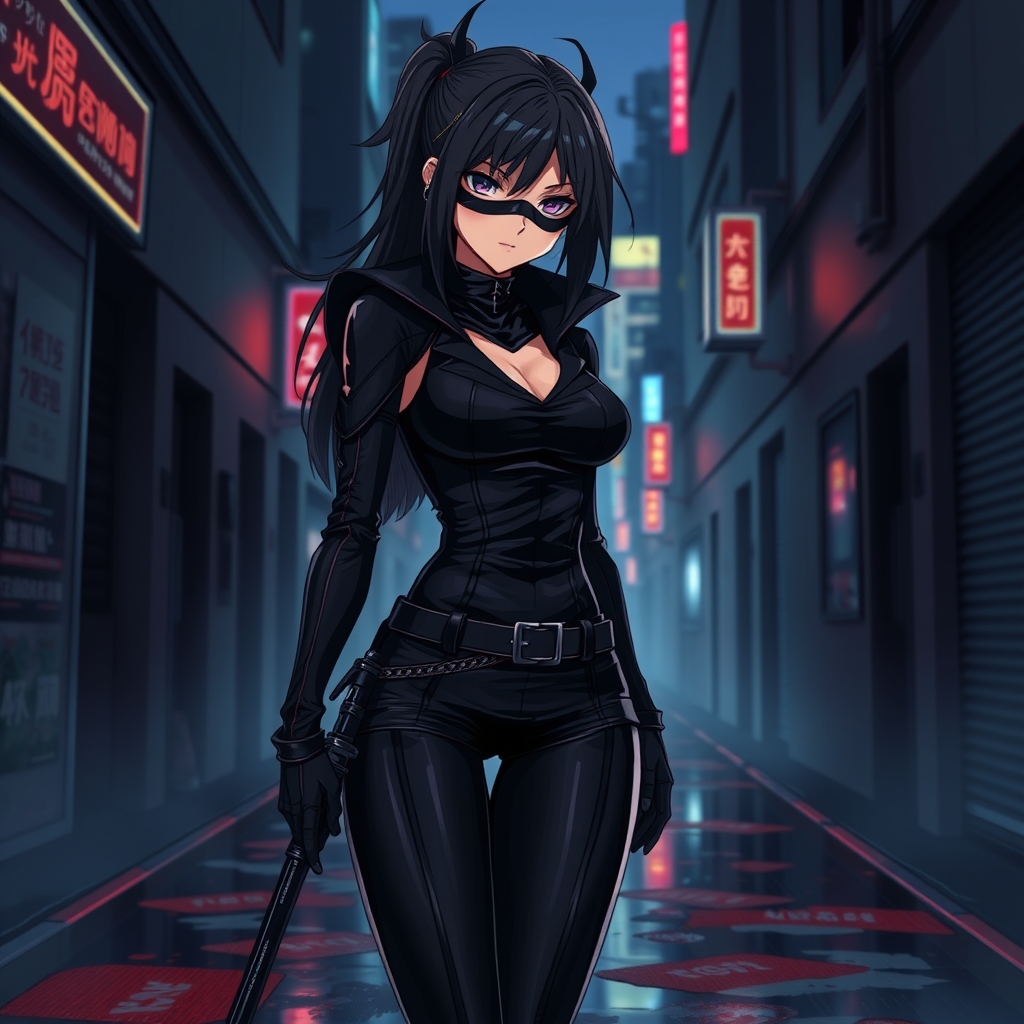 دختر انیمه ای قاتل17