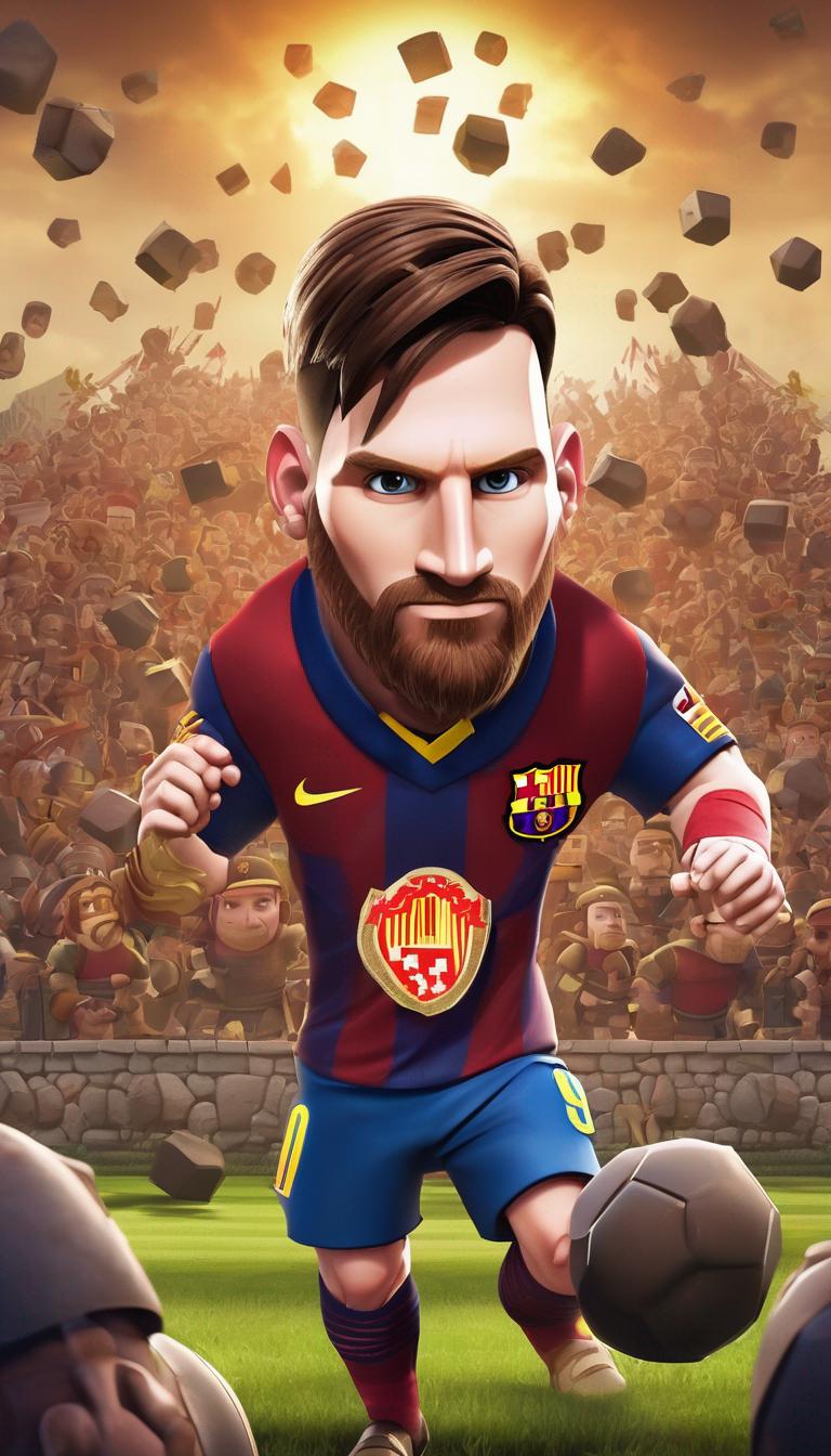 مسی در کلش اف کلنز17