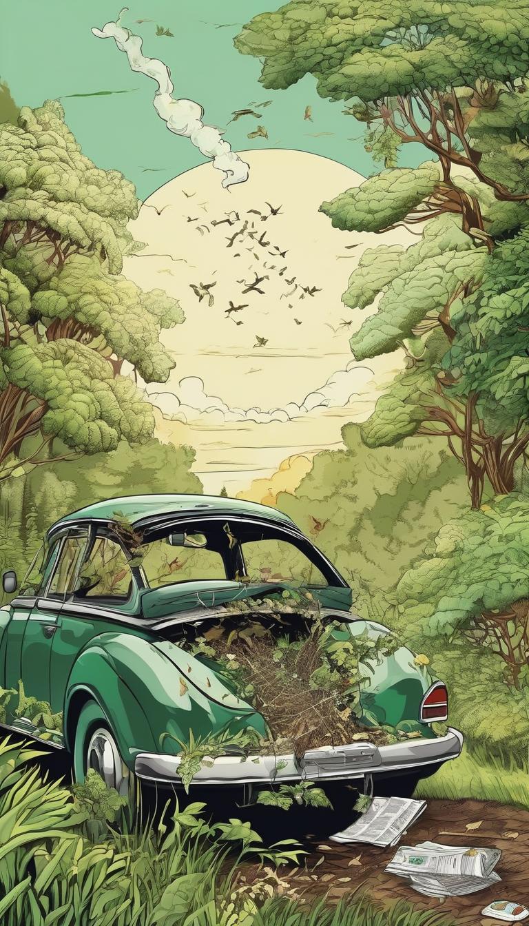 یک انسان از داخل ماشین ته سیگار رو بیرون ننداخت تا به طبیعت کمک کنه .واسم سوال شده چرا سیگار رو ترک نکرد مگه خودش مطعلق به طبیعت نیست؟3