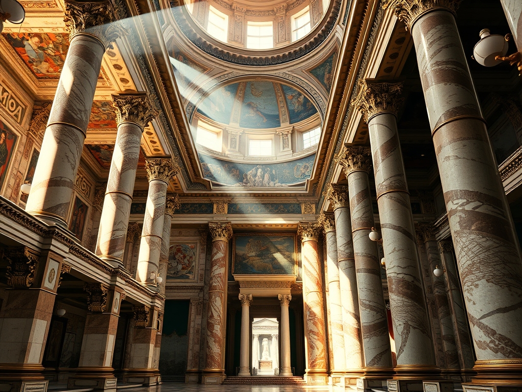 فضای داخلی کاخ سزار روم باستان23