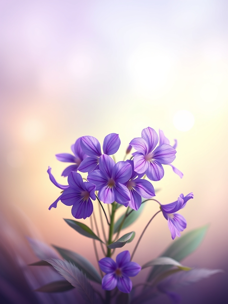 گل های بنفشه 11