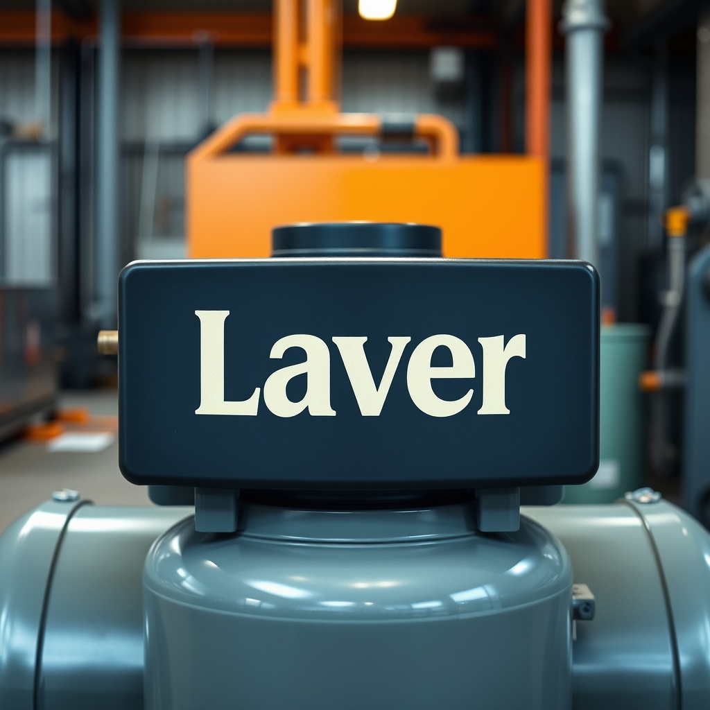 کمپرسور باد اویل فری سایلنت تو فضای صنعتی و روی مخزن بنویس laver 
نوشته حالت طبیعی تر و برجسته تر باشه0