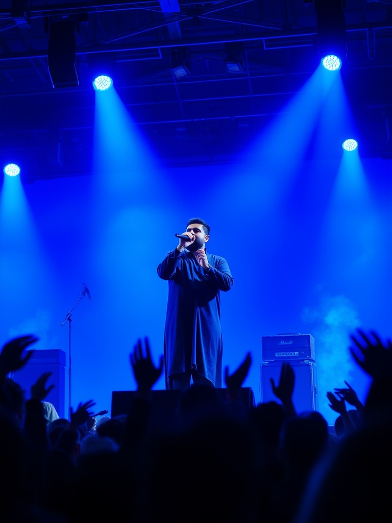 عکس  آبی و سیاوش قمیشی  در کنسرت 21