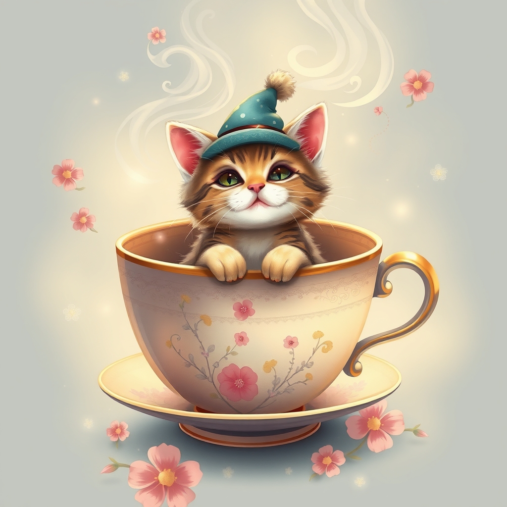 گربه ی فنجانی 23