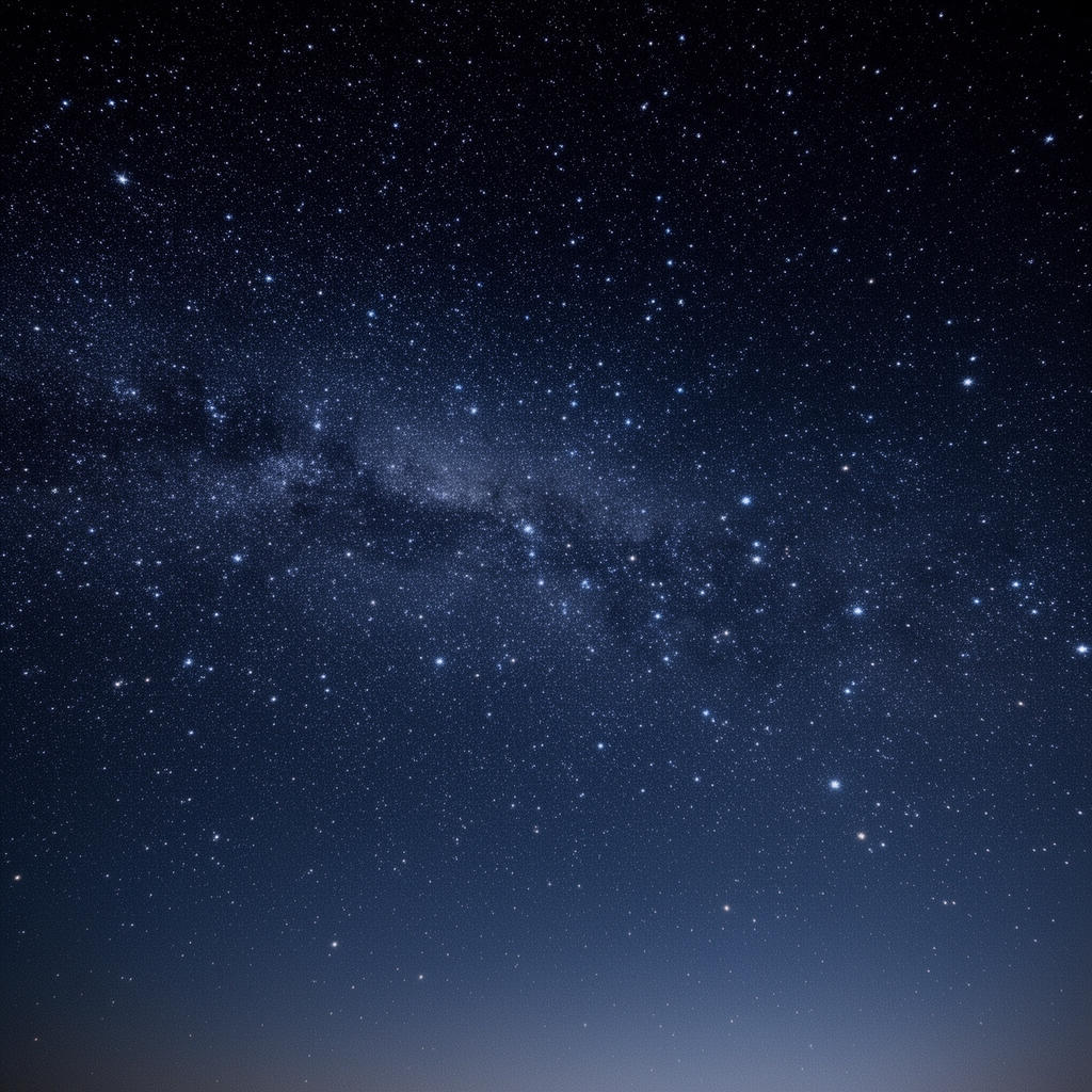 اسمان شب پر ستاره و زیبا4