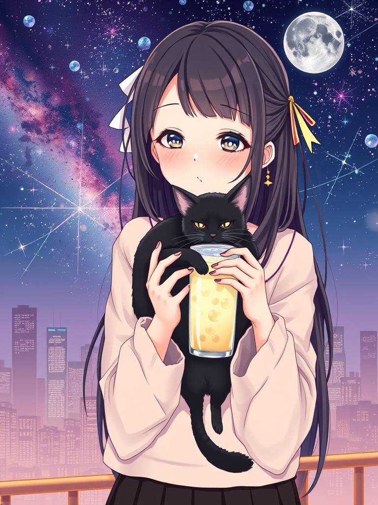 👩🏻🐈‍⬛🧋🌌🌃🎀5