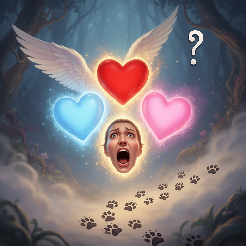 🩵+❤️+🩷+🪽+🐾+😱:؟2