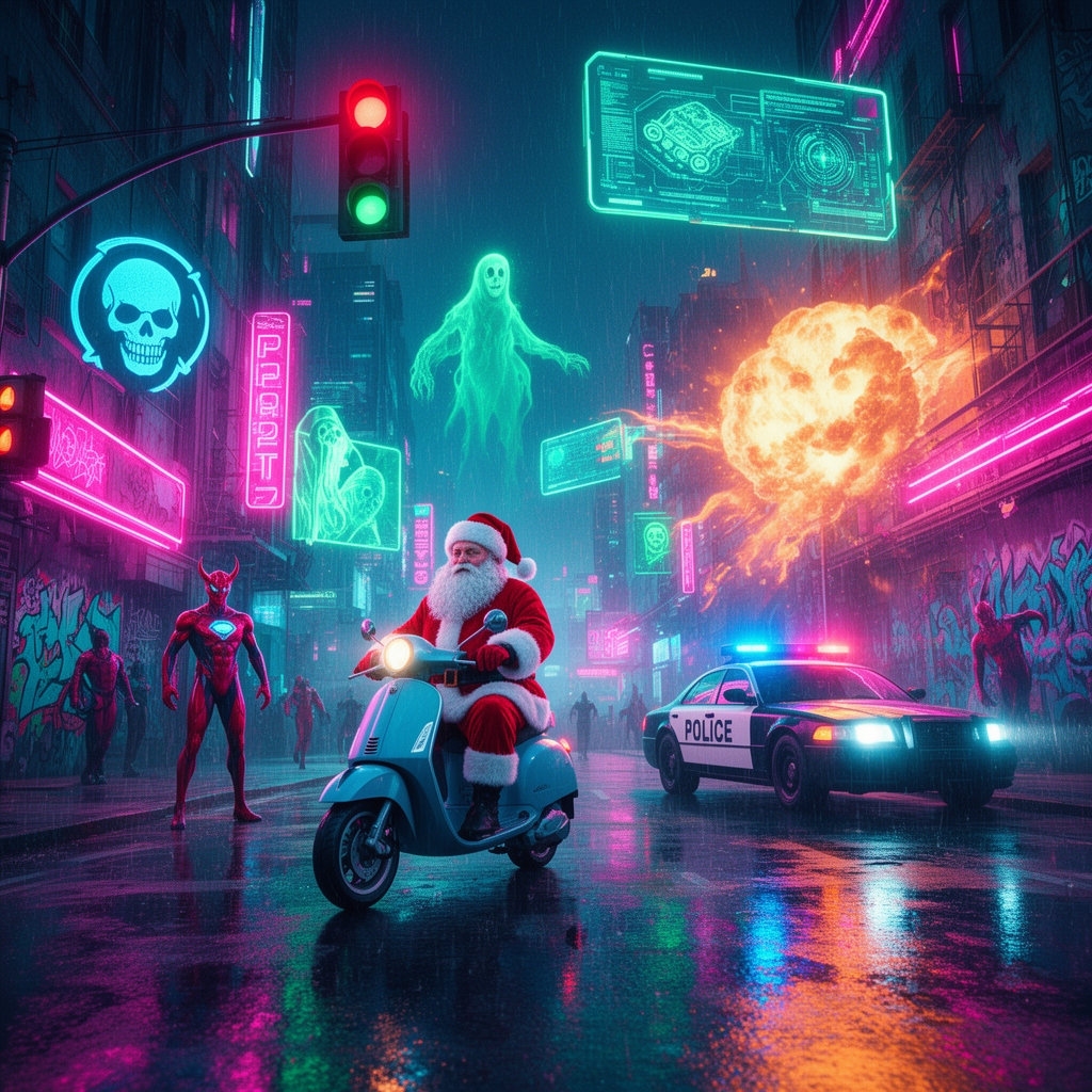 🎅🛴🚦🚔☠️🦹👻👿💥1