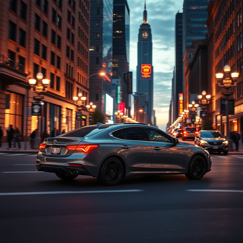 ماشین و شهر زیبا
21