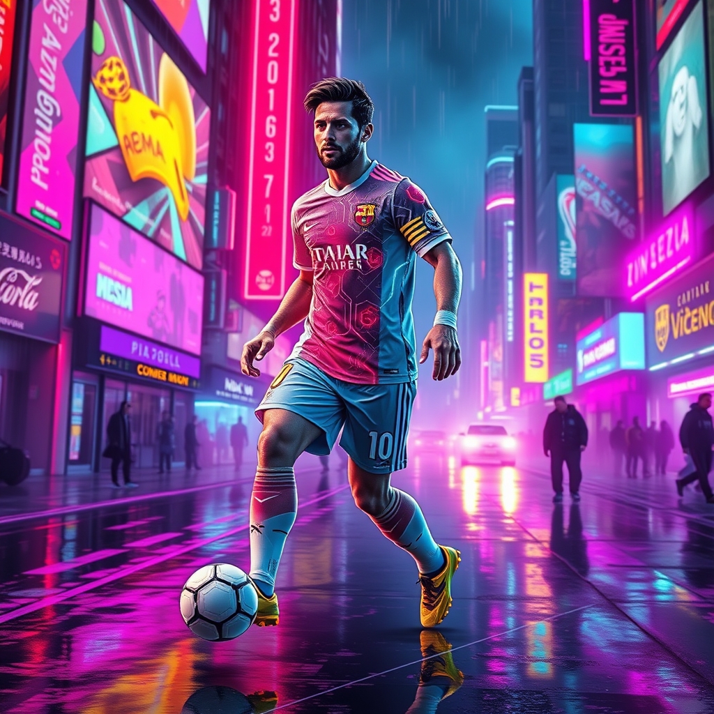 رونالدو مسی رو قاطی کن0