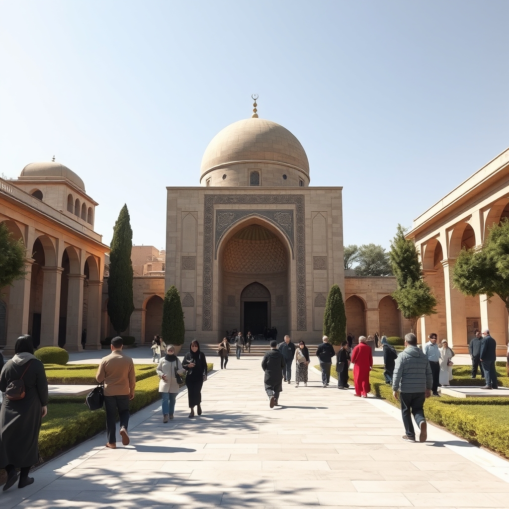 آرامگاه حافظ شیراز‌ سال ۲۰۲۵ میلادی 12