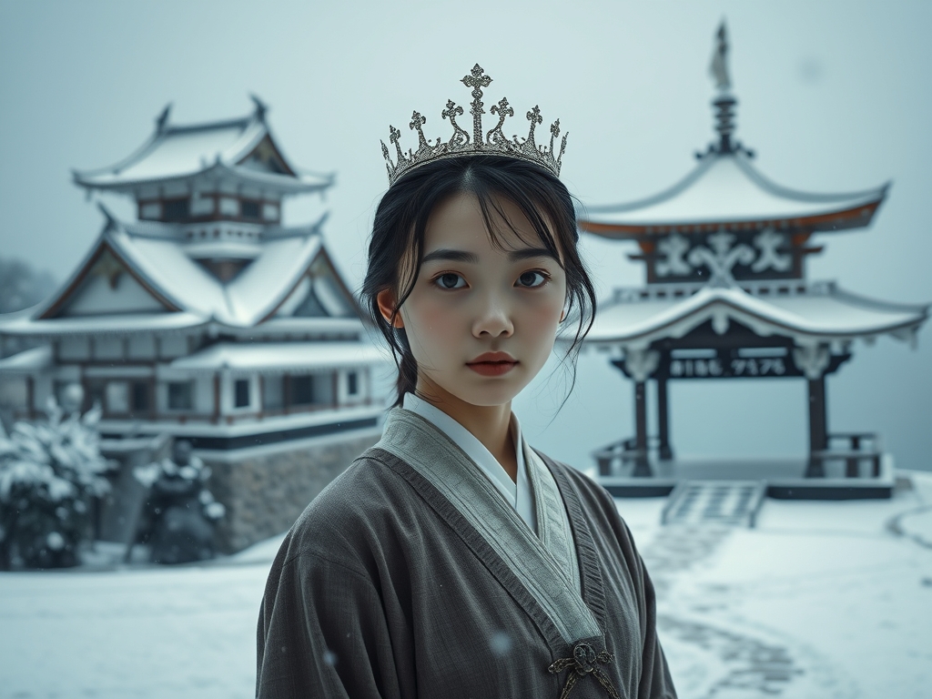 🏯⛩️❄🌨🌊👱♀️👑23