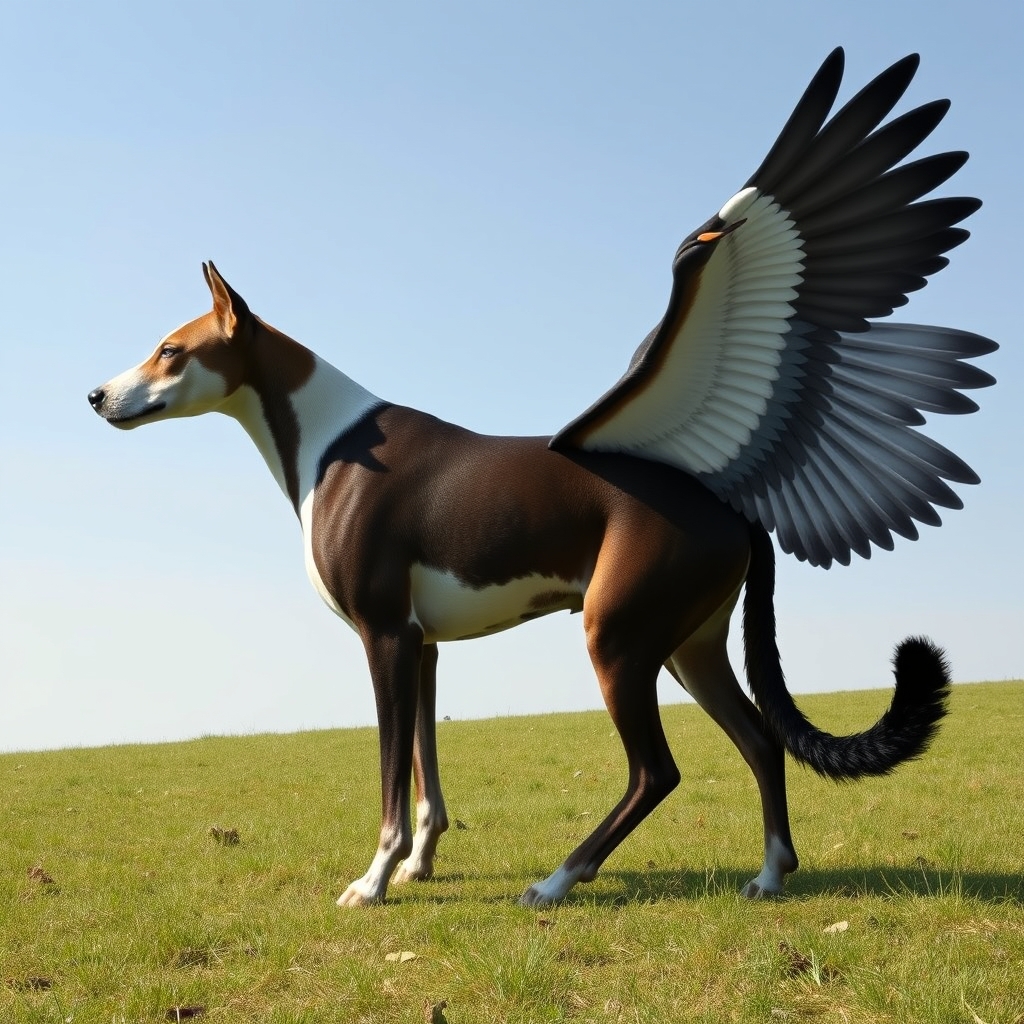 ترکیب سگ و گربه و اسب و پلنگ و پنگوئن20