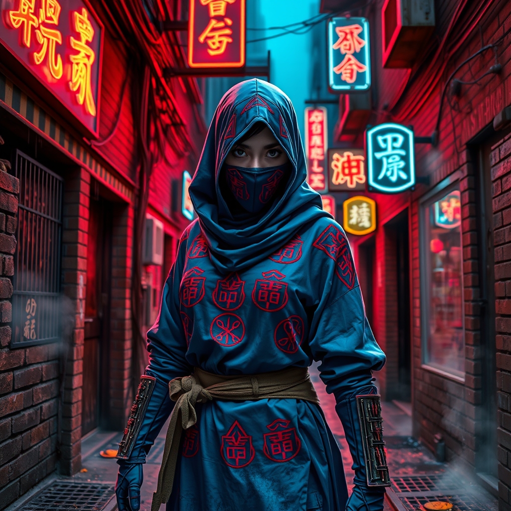 نیجا با زره آبی واژه‌های قرمز16