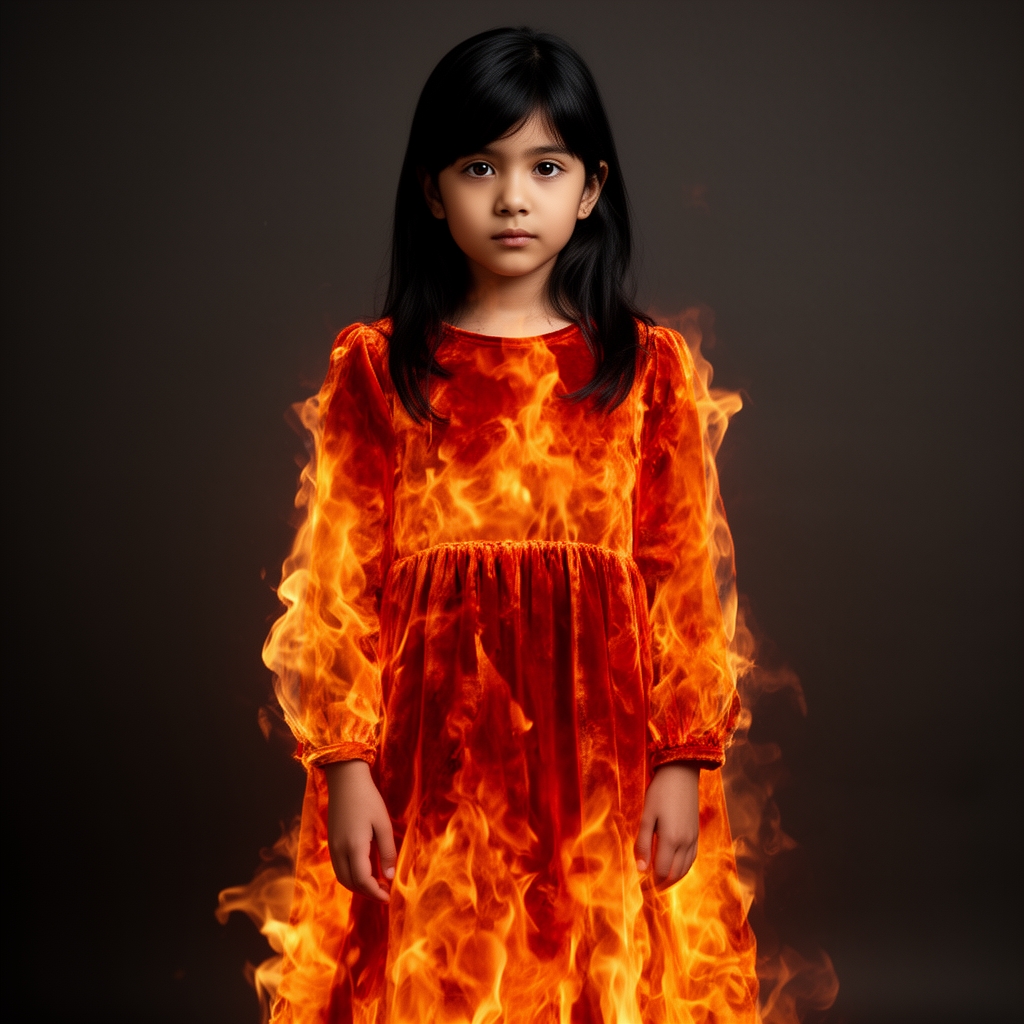دختری با لباسی از جنس آتش و چشم هایی عسلی و موهایی مشکی4
