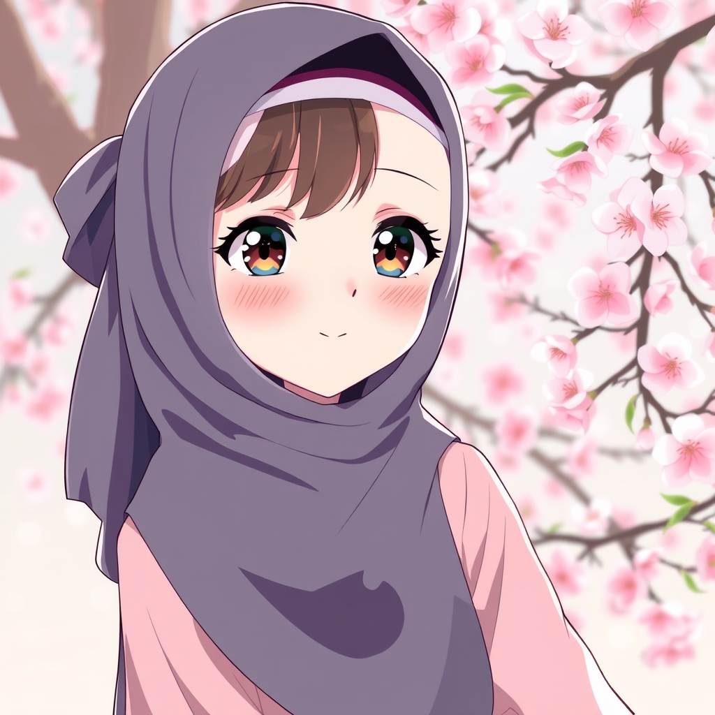 یک دختر دوست داشتنی و با حجاب کامل اسلامی
22