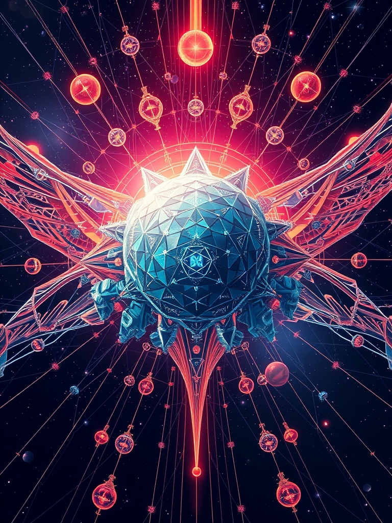 پیشرفته ترین موجودات فضایی ب ترسیم هوش کوانتومی و هوش کیهانی ماتریکس در آکتشیک الهی23