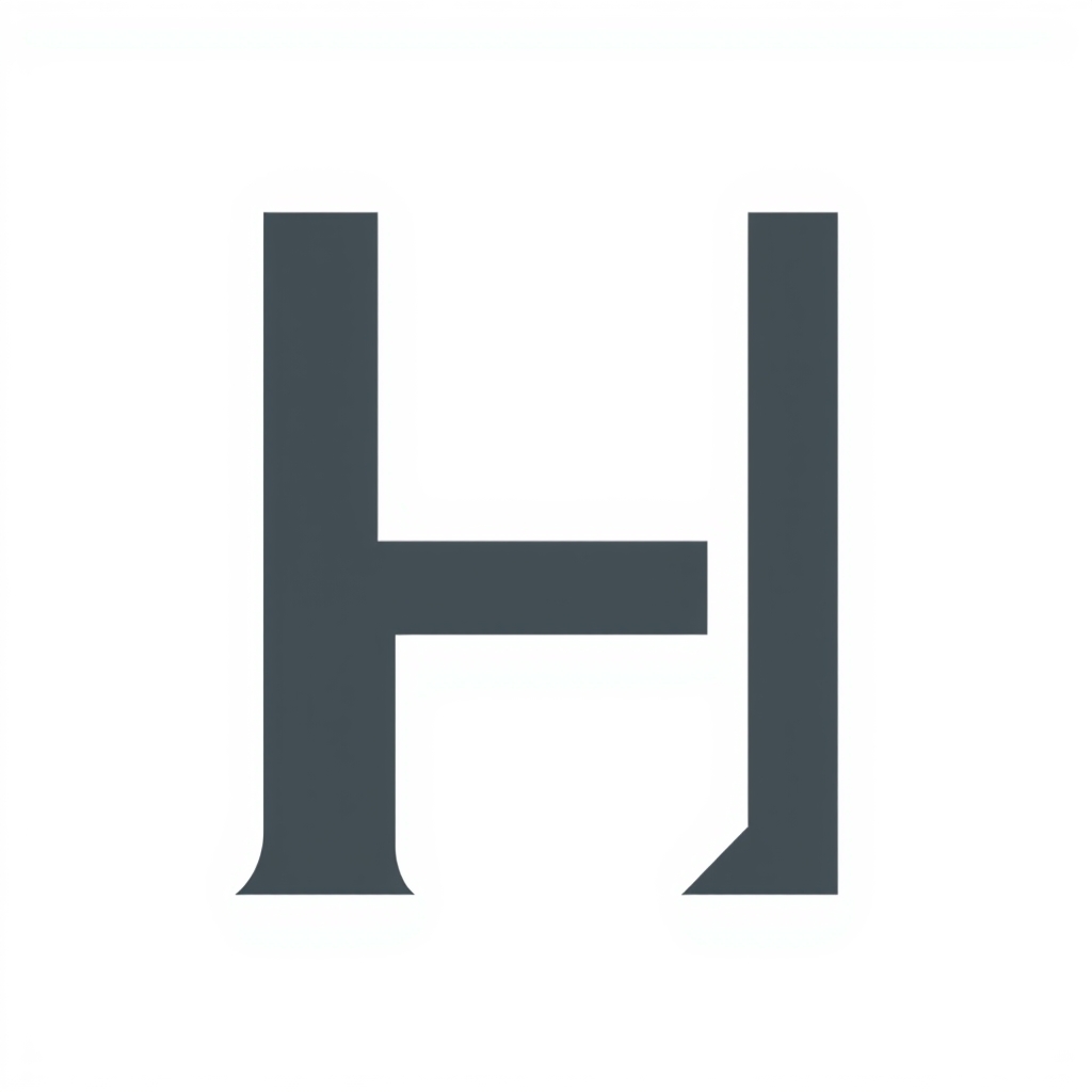 لوگو با طرح حرف H2