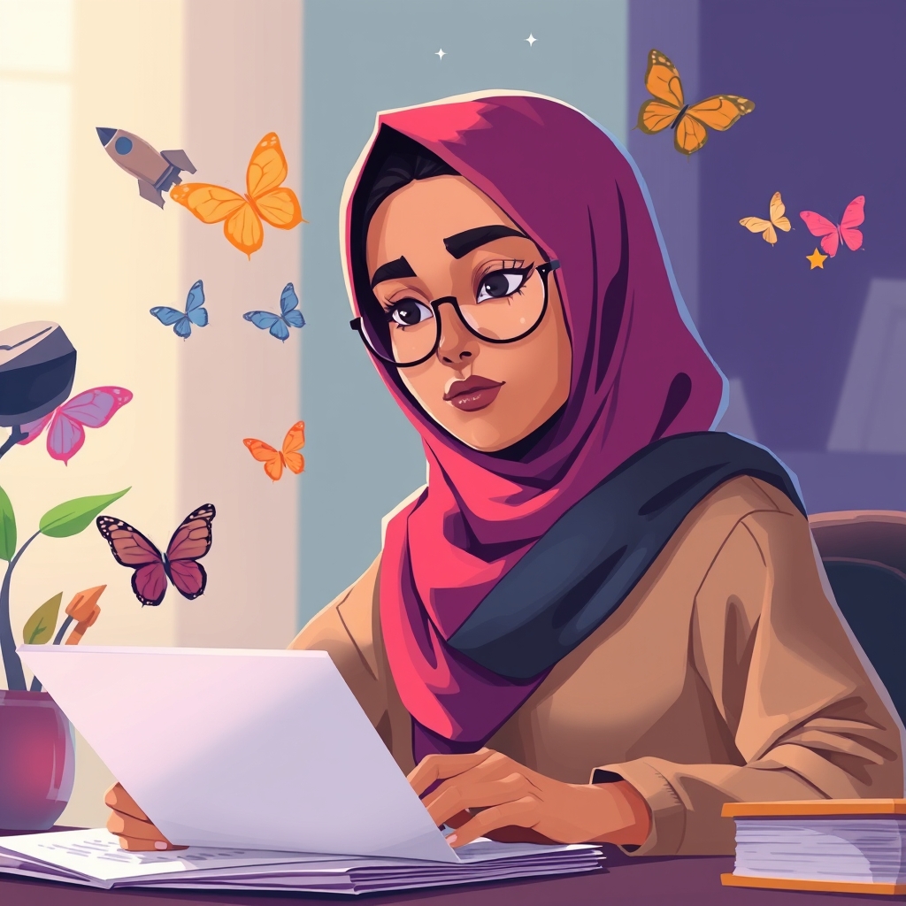 سخت مشغولم که از من، منی بهتر به بار آید🧕🏻🦋🚀😎✌🏻23