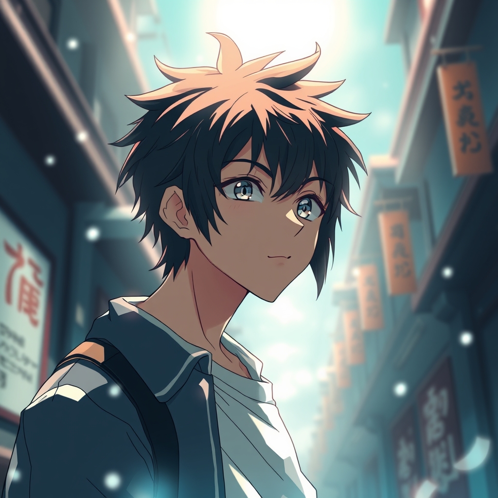 انیمه ی پسر زیبا
4